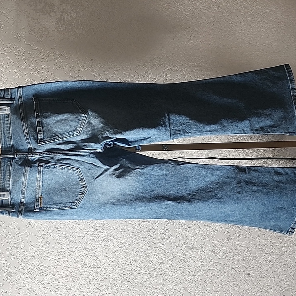 Michael Kors Light Blue Flare Jeans - Picture 5 of 5